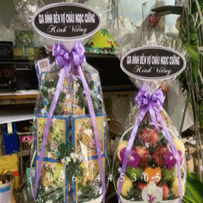 Giỏ trái cây tang lễ quận 2